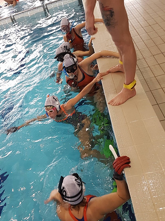 Hokej pod wodą Walenie Bełchatów  2016